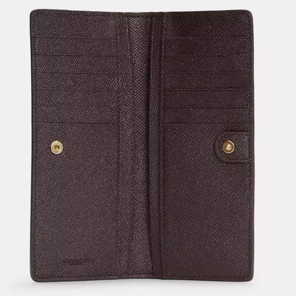 Coach Slim Wallet - Burnished Amber - Picture 2 of 7